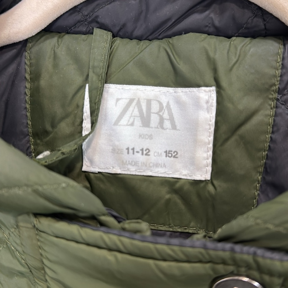 Zara quilted jacket green‎ - Picture 2 of 3